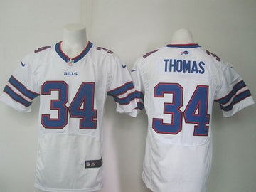 Thurman Thomas Buffalo Bills white Elite jersey