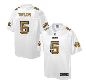 Tyrod Taylor Buffalo Bills white Pro Line jersey