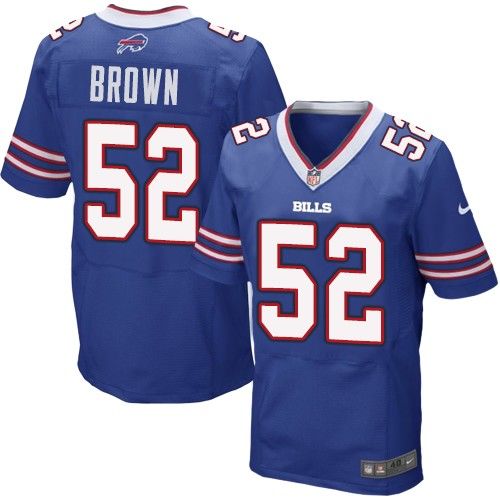Preston Brown Buffalo Bills royal Elite jersey