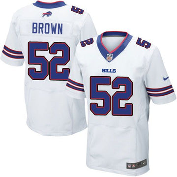 Preston Brown Buffalo Bills white Elite jersey