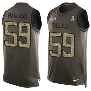 Reggie Ragland Buffalo Bills green Salute To Service jersey