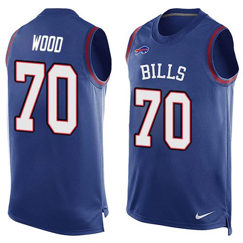 Eric Wood Buffalo Bills royal jersey