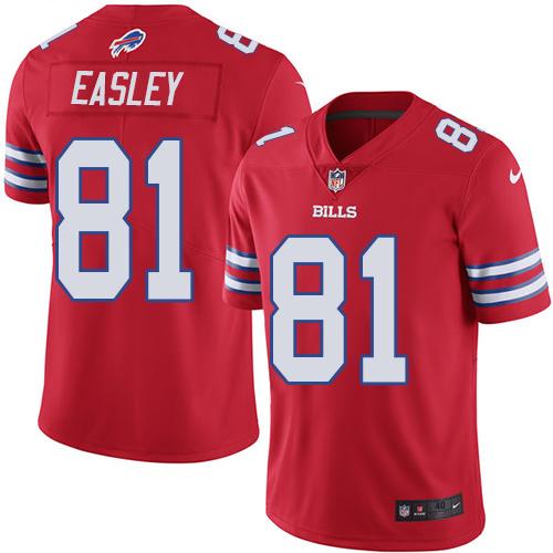 Marcus Easley Buffalo Bills red Elite jersey