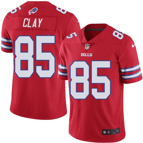 Charles Clay Buffalo Bills red Elite jersey