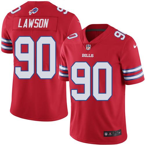 Shaq Lawson Buffalo Bills red jersey