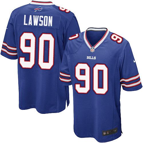 Shaq Lawson Buffalo Bills royal Elite jersey