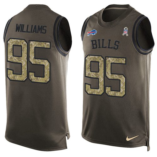 Kyle Williams Buffalo Bills green Salute To Service jersey
