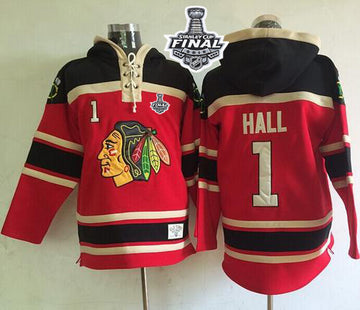 Glenn Hall Chicago Blackhawks red jersey