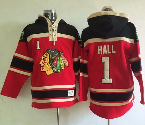 Glenn Hall Chicago Blackhawks red jersey