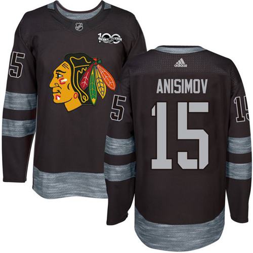 Artem Anisimov Chicago Blackhawks black jersey