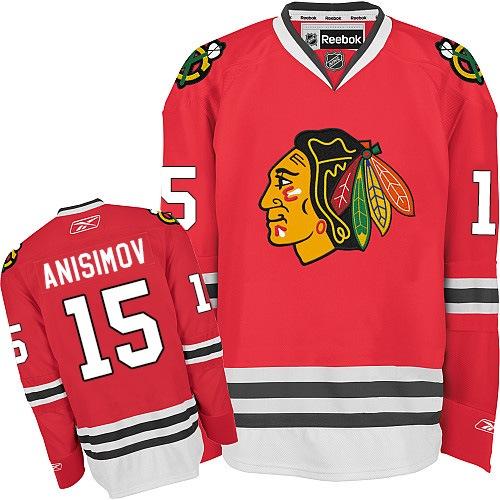 Artem Anisimov Chicago Blackhawks red jersey