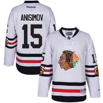 Artem Anisimov Chicago Blackhawks white Winter Classic jersey