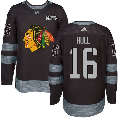 Bobby Hull Chicago Blackhawks black jersey