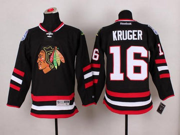 Marcus Kruger Chicago Blackhawks black Stadium Series jersey
