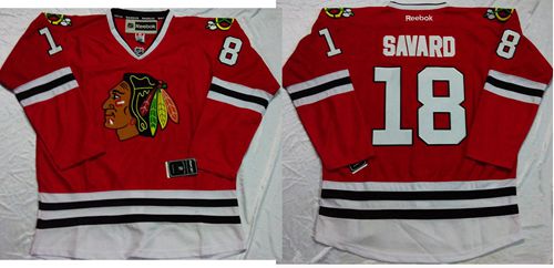 Denis Savard Chicago Blackhawks red jersey
