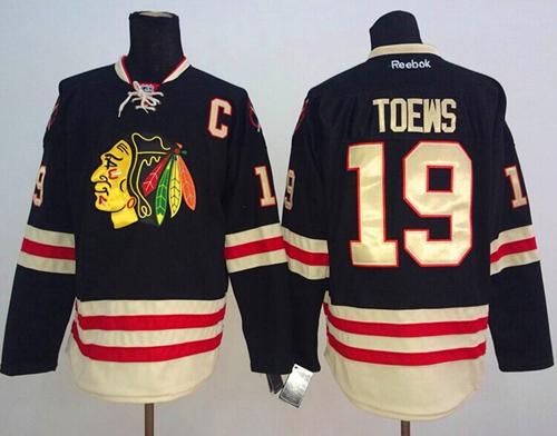 Jonathan Toews Chicago Blackhawks black Winter Classic jersey