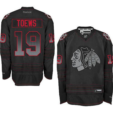 Jonathan Toews Chicago Blackhawks black jersey