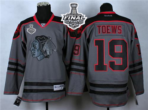 Jonathan Toews Chicago Blackhawks charcoal Fashion jersey