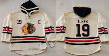 Jonathan Toews Chicago Blackhawks cream jersey