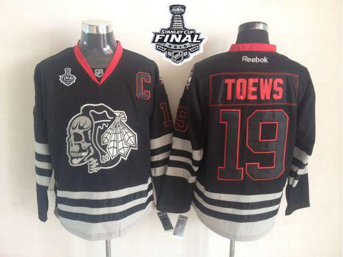 Jonathan Toews New Chicago Blackhawks black jersey