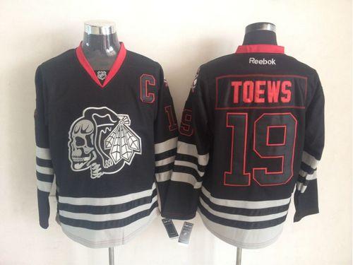 Jonathan Toews New Chicago Blackhawks black jersey