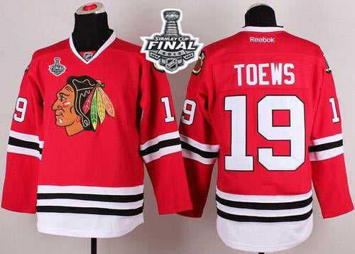 Jonathan Toews Chicago Blackhawks red jersey
