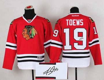 Jonathan Toews Chicago Blackhawks red jersey