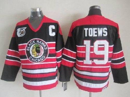 Jonathan Toews Chicago Blackhawks red-black jersey