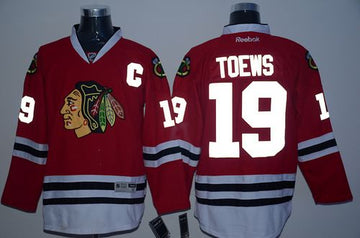 Jonathan Toews Chicago Blackhawks red jersey