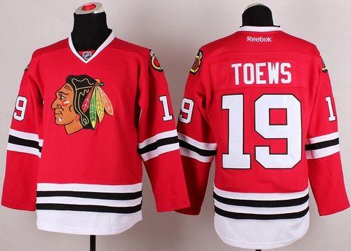 Jonathan Toews Chicago Blackhawks red jersey