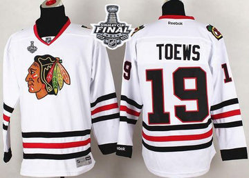 Jonathan Toews Chicago Blackhawks white jersey