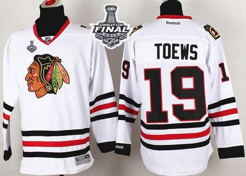 Jonathan Toews Chicago Blackhawks white jersey