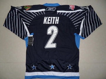 Duncan Keith Chicago Blackhawks blue jersey