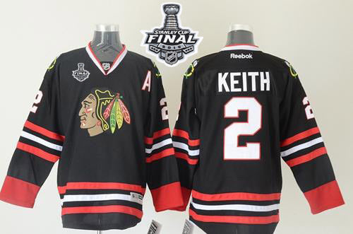 Duncan Keith Chicago Blackhawks black jersey