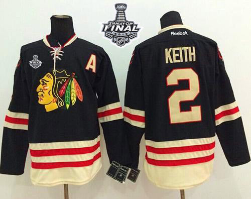 Duncan Keith Chicago Blackhawks black Winter Classic jersey