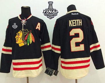 Duncan Keith Chicago Blackhawks black Winter Classic jersey