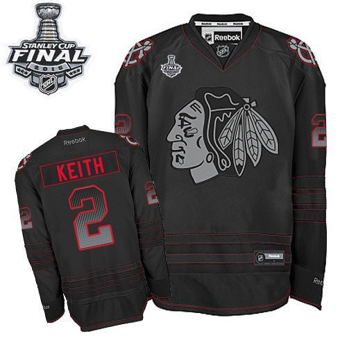 Duncan Keith Chicago Blackhawks black jersey