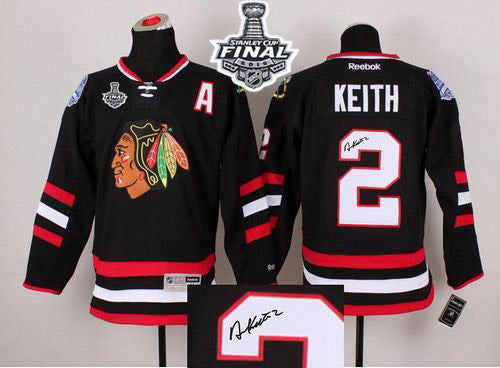 Duncan Keith Chicago Blackhawks black jersey