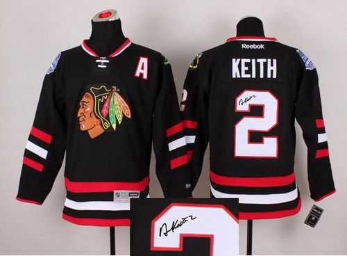 Duncan Keith Chicago Blackhawks black jersey