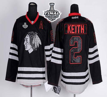 Duncan Keith Chicago Blackhawks black jersey