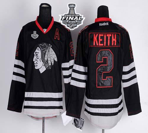 Duncan Keith Chicago Blackhawks black jersey