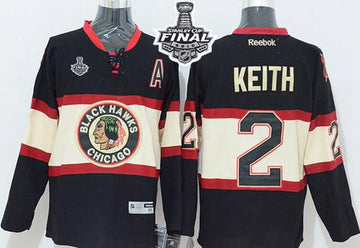 Duncan Keith Chicago Blackhawks black jersey