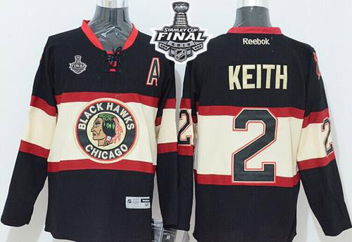 Duncan Keith Chicago Blackhawks black jersey