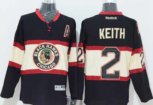 Duncan Keith Chicago Blackhawks black jersey