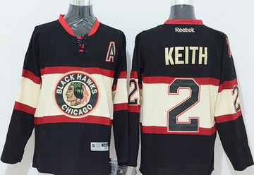 Duncan Keith Chicago Blackhawks black jersey