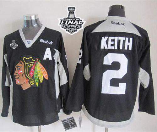 Duncan Keith Chicago Blackhawks black jersey