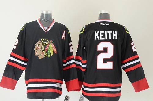 Duncan Keith Chicago Blackhawks black jersey