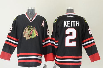 Duncan Keith Chicago Blackhawks black jersey