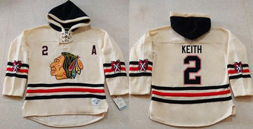 Duncan Keith Chicago Blackhawks cream jersey