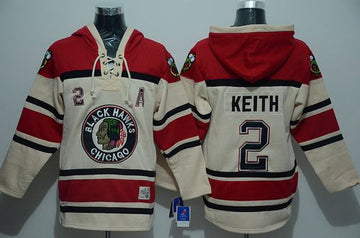 Duncan Keith Chicago Blackhawks cream jersey